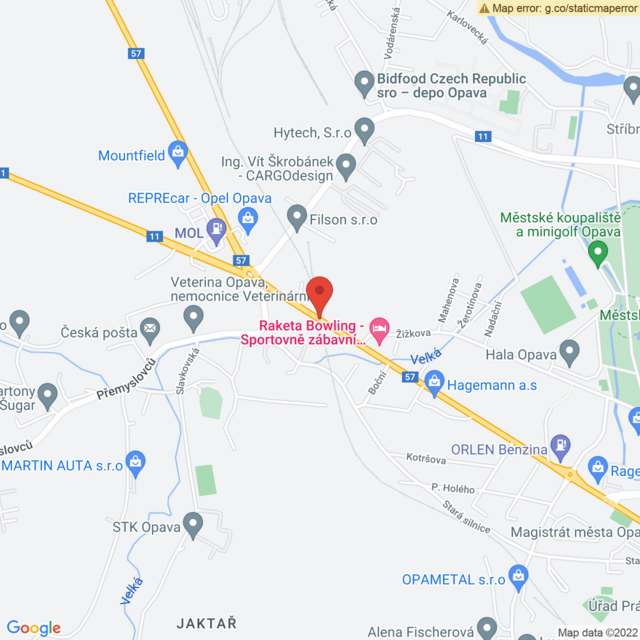 Poloha Toyota Opava